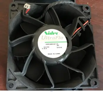 Nidec V92E24BS1A7-51 9 см 24V0.42A 9238 истински оригинален 2-жичен вентилатор за охлаждане на инвертора