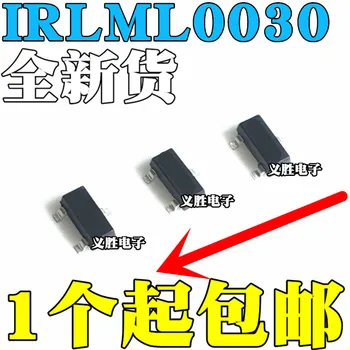 2 бр. Нов и оригинален IRLML0030TRPBF SOT-23 N 30/5.3 A MOSFET 5.3 A/N канал 30 В 0030 MOS тръба