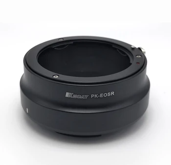 Преходни PK пръстен-EOSR за обектив Pentax PK към canon eosr R5 R6 RP EOS.R Полнокадровая камера с радиочестотни на стена