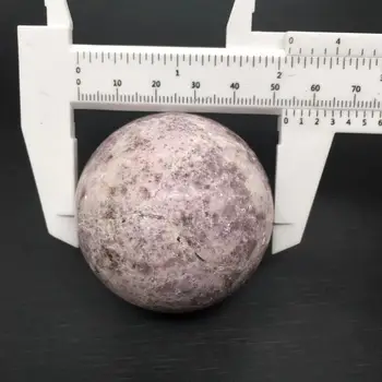 Кварцови кристали топка полиран кунцит обхват на естествени камъни и минерали, енергията на изцеление рейки декорация на дома