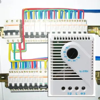 Механичен Регулатор на влажност Гигростата Свързва вентилаторна печка за кабинет MFR012