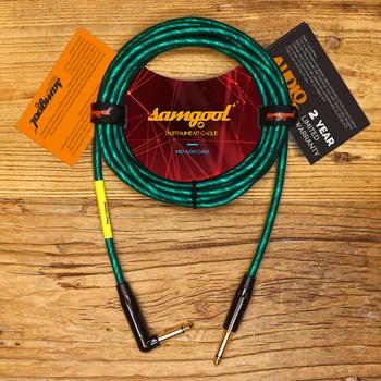 Samgool + ЛИНИЯ серия китара, електрическа китара кабел за намаляване на шума линия на audi музикален инструмент аудио линия на линия ефекти