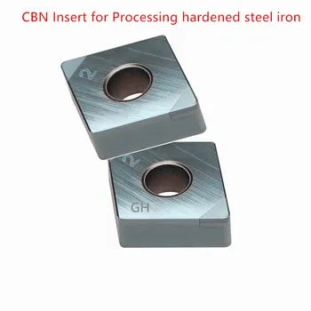 CNGA120408 CNMG120404 DNGA150408 CBN посочете с две твердосплавными топчета PCBN на струг с ЦПУ стругове инструменти за обработка на метал режещи плочи